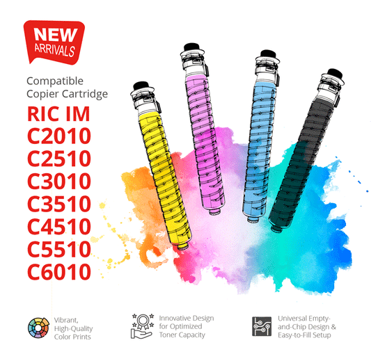 New Product-RIC IMC2510~IMC6010 Series: Vivid Colors & Efficient Toner Management