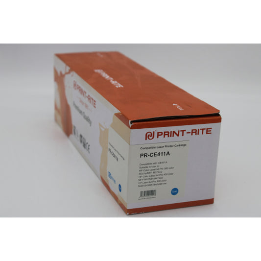 Print Rite HP 305A - (CE411) Cyan Toner CARTRIDGES