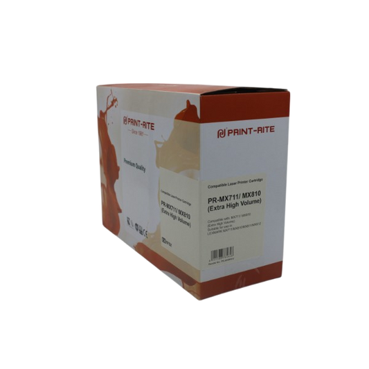 Print Rite  Lexmark MX711/810 Black 45K