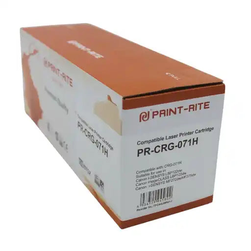 PrintRite PU1 PRE COMP CAN CRG071H NV9 BK 2.5K